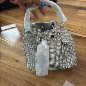 Silver Studded Women's Handbag
